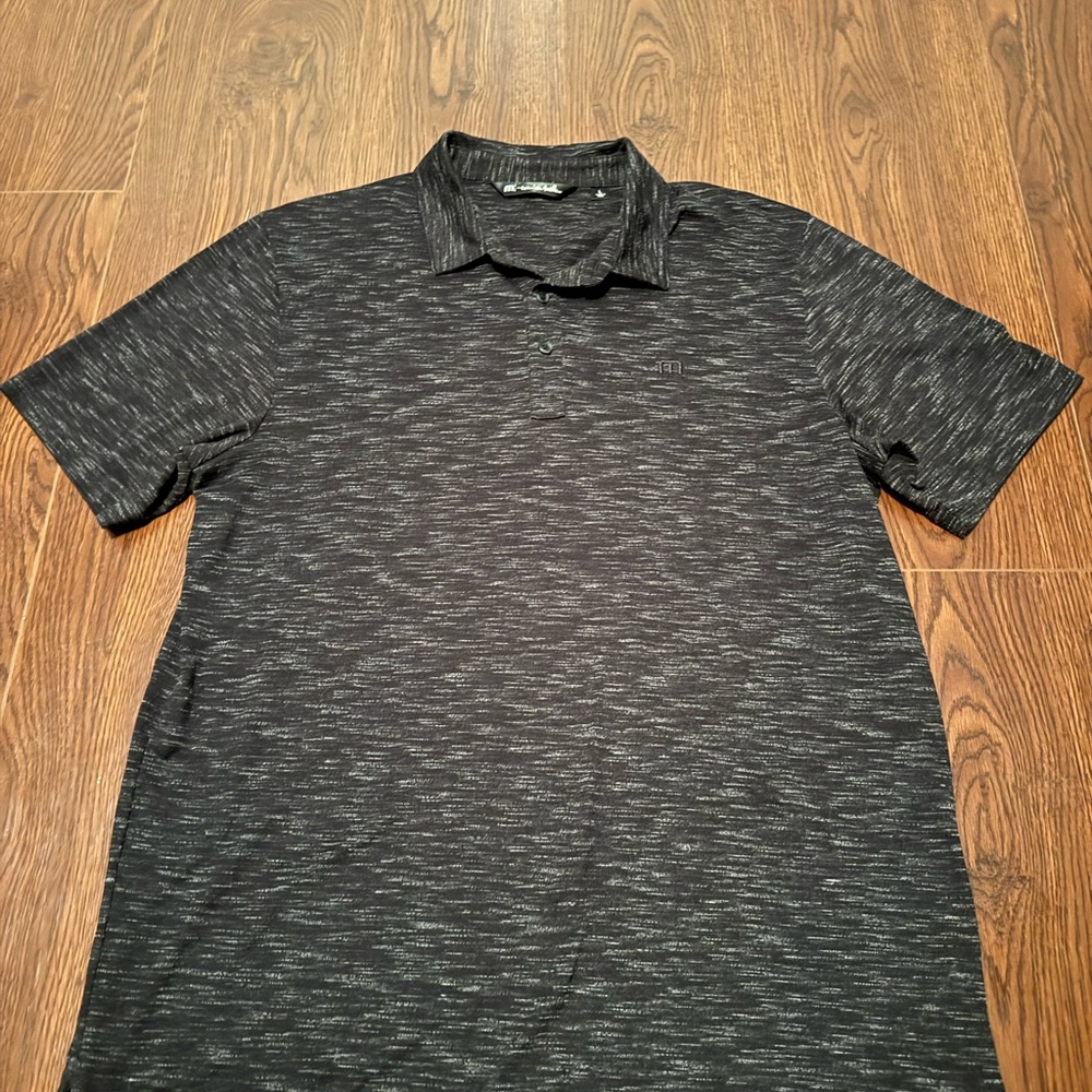Travis Mathew Black Polo Shirt